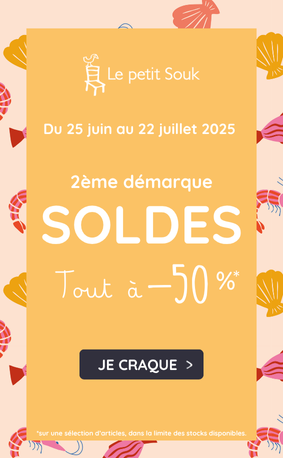 Soldes : Tout à -50%