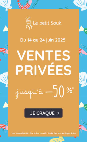 Ventes privées : Jusqu'à -50%