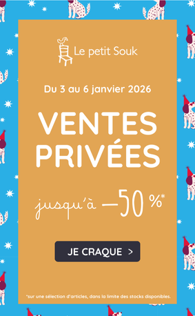Ventes privées : Jusqu'à -50%