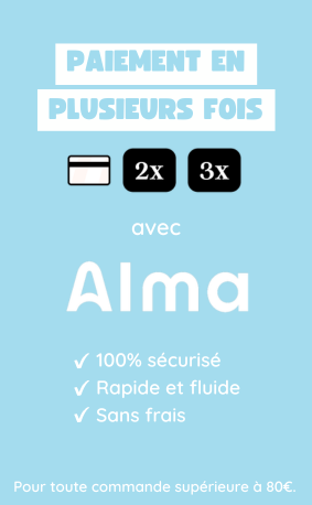Payez en 2x ou 3x sans frais