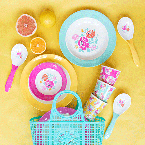 Collection La Baraka - Une table colorée ! Une table colorée !