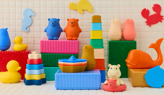 Jouets en silicone