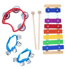set 3 instruments musique percussions