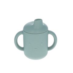 Gobelet silicone ours bleu