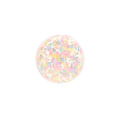 balle rebondissante confettis