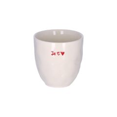 Tasse à café en céramique je t'aime