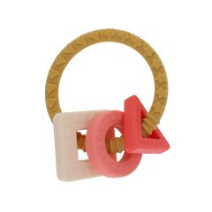 anneau dentition silicone moutarde