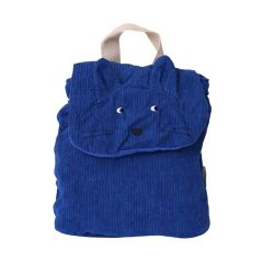 sac à dos enfant velours loup 