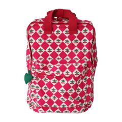 sac à dos fleurs roses