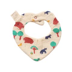 bavoir bébé animaux la foret