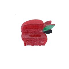 Pince à cheveux enfant pomme