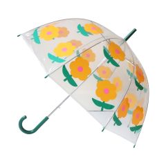 parapluie fleurs oranges