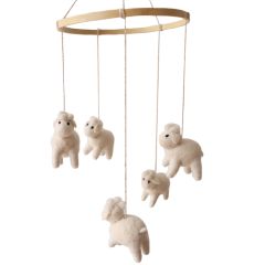 mobile bébé mouton