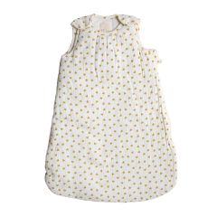 gigoteuse bébé coeur moutarde