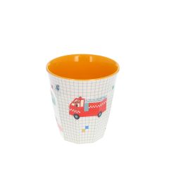 petit verre en mélamine croquette