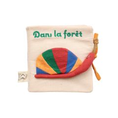 Livre d'éveil dans la foret