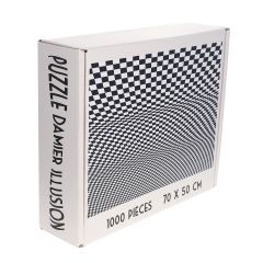Puzzle damier irrégulier 1000 pcs