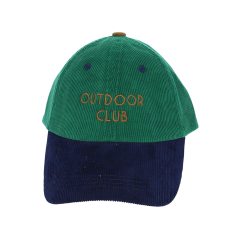 casquette homme en velours outdoor club