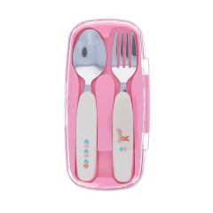 set couverts enfant lapin