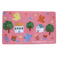 boite crayons de couleurs enfant