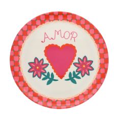 assiette en mélamine Amor Paraty