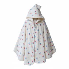grande cape de bain bateaux enfant