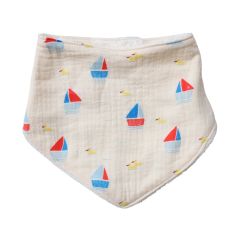 bavoir bandana éponge bateaux