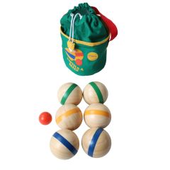 Jeu de pétanque en bois enfant Dolce Vita