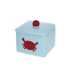 Boite en céramique crabe
