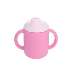 Gobelet avec anses pour bébé Joli Paon