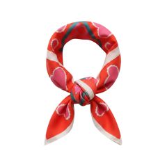 foulard femme coeurs fête des mères