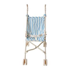 Poussette pour poupée marinière avec sac - Petit Matelot