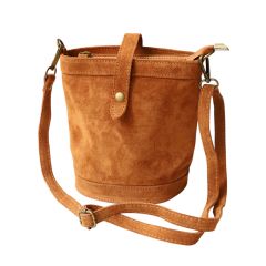 sac à main seau camel