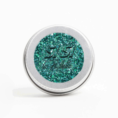 Paillettes biodégradables vertes Si si la paillette