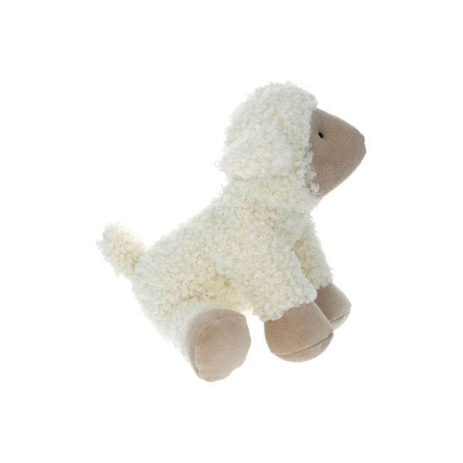 Peluche agneau blanc assis Mercredi et Patati Le petit Souk