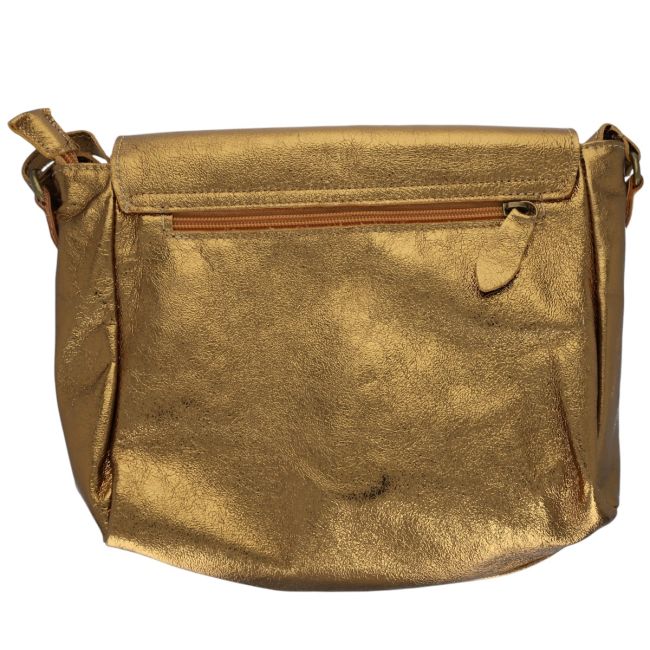 Sacoche cuir une boucle cuivre doré Maison Suzanne Le petit Souk