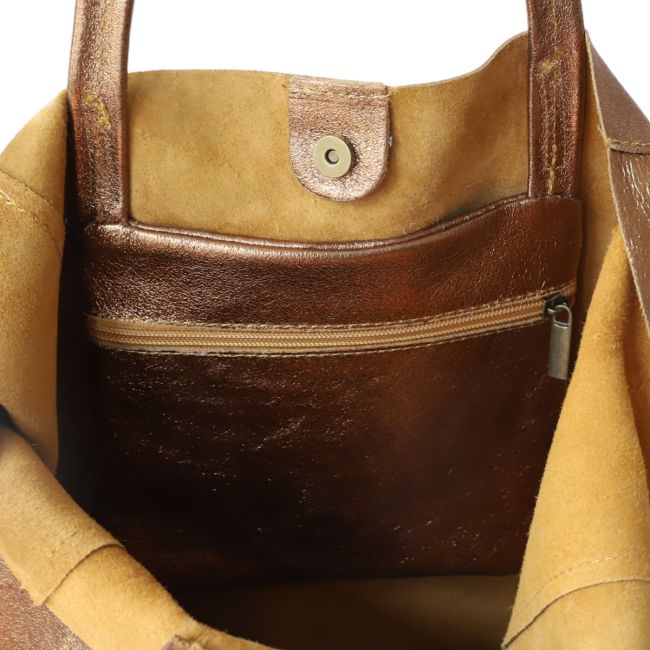 Cuir Souple Sac Cabas Cuir DorÃ© à Main Sac Cabas Cuir Femme