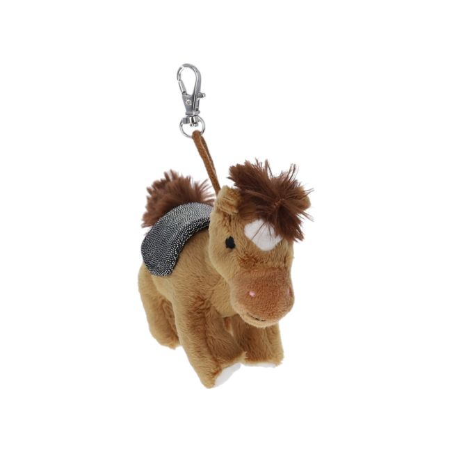 NEWEI Porte-clé Cheval Poney émaillé Porte-clé Pour Femmes Filles Sac à Main Charme (Bleu