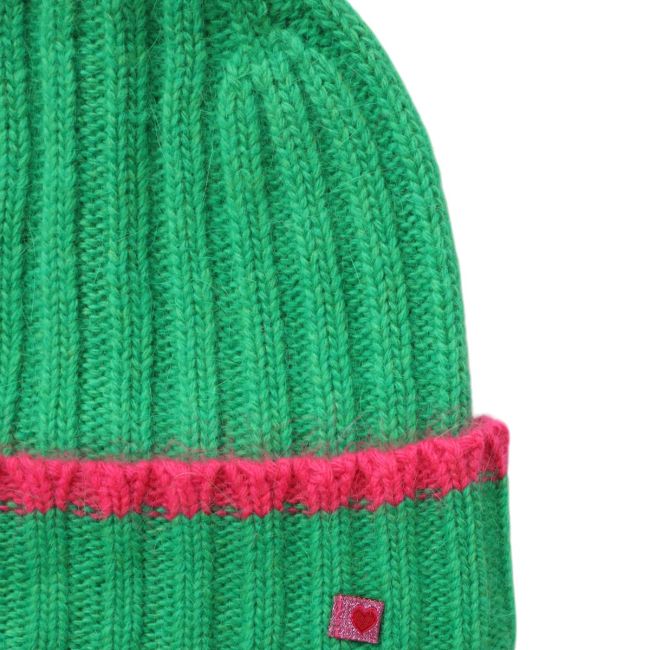 Bonnet enfant vert en tricot Aland Jolie saison Le petit Souk
