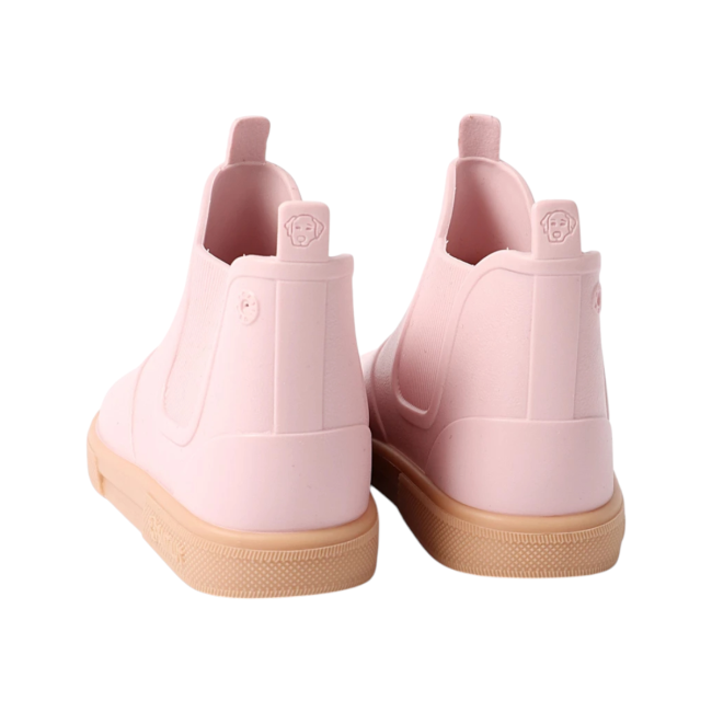 Bottes de pluie basses enfant vieux rose 26-27 Boatilus Le petit