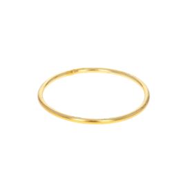 Bracelet jonc en aluminium doré Pondie Chérie Le petit Souk