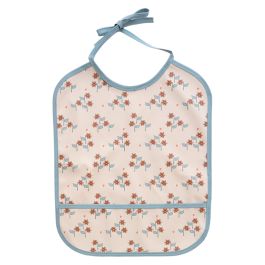 Bavoir imperméable fleuri - À la cueillette