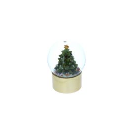 boule à neige déco noel sapin vert