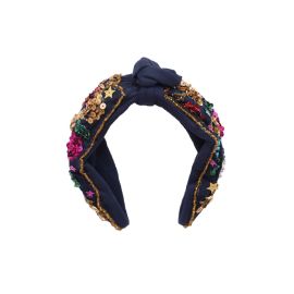 serre-tete sequins multicolores