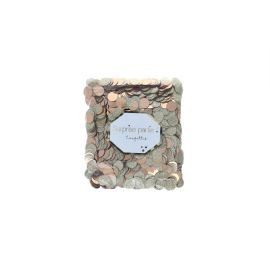 confettis rose gold paillettes