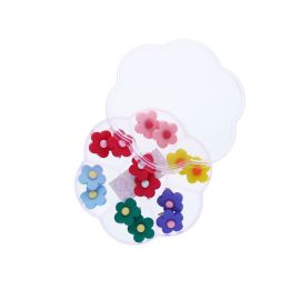 boite fleurs boucles d'oreille