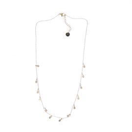 collier en acier inoxydable doré les cleias
