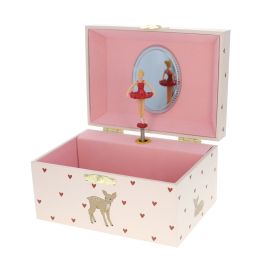Grande boite à bijoux biche