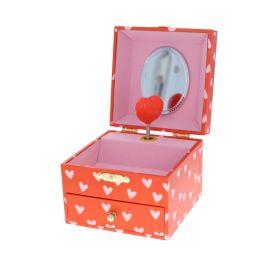 boite à bijoux tiroir coeur