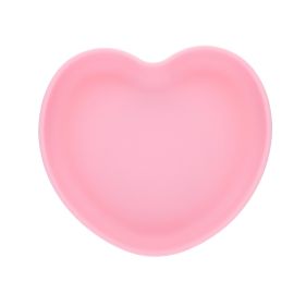 Assiette silicone rose bonbon